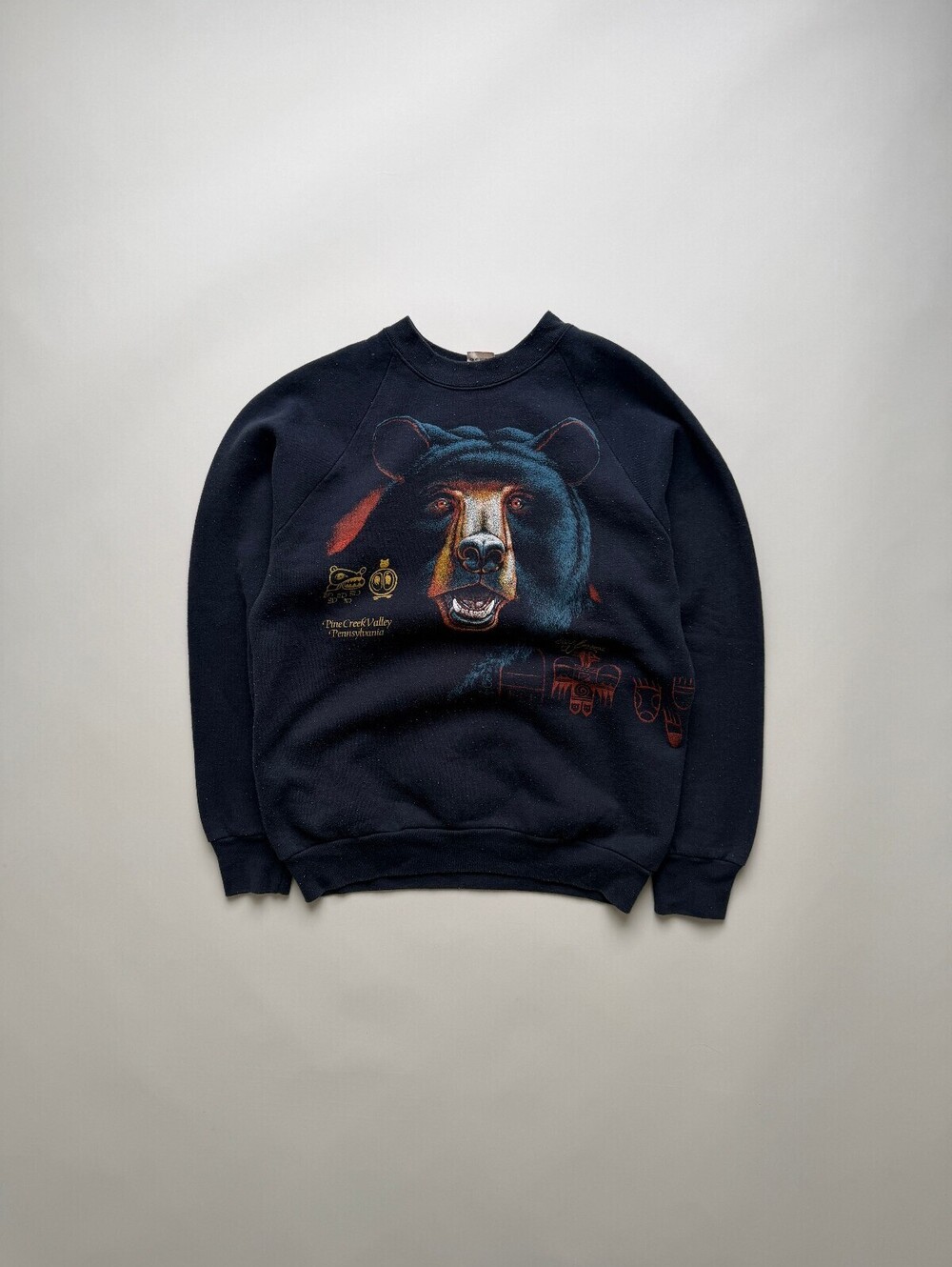 Vintage 90's Nature Animal Bear Crewneck